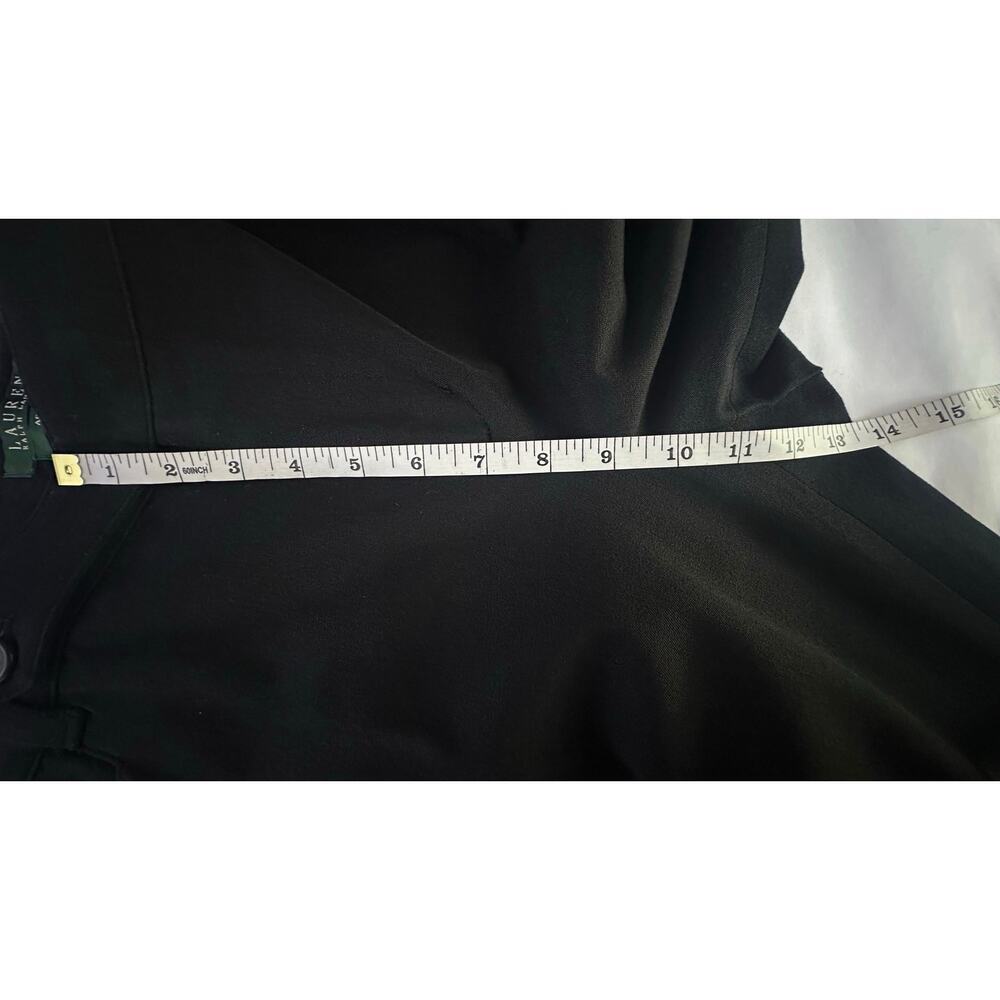 Lauren Ralph Lauren Adelle Pants Women’s 16 Black Career Office Dress Classic - Picture 8 of 11